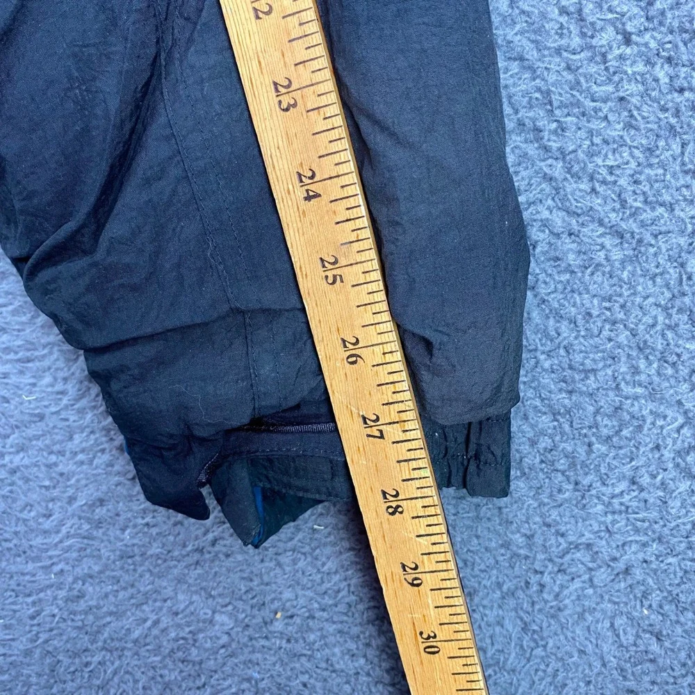TOMA‎ Vintage Hooded Jacket Mens L 14-16 Black Puffer Bomber Nylon